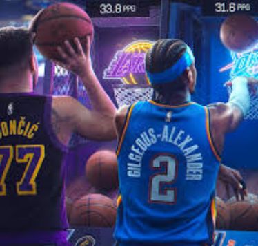 雷霆以压倒性优势大胜湖人，亚历山大与卢卡对